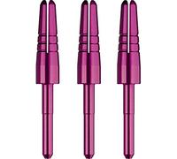 Mission Darts Alimix Spin Dart Shafts | Replaceable Top, 1 Set of 3 Spare Tops, Purple (S0679)
