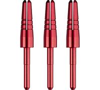Mission Darts Alimix Spin Dart Shafts | Replaceable Top, 1 Set of 3 Spare Tops, Red (S0674)