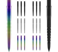 Mission Darts | Caliburn EVO Dart Points | Grooved | Multiple Colours (Coral, 32mm)