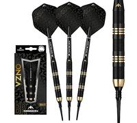 Soft Tip Mission Onza Darts Set 22g 23g 24g grams Brass Softip Black Gold
