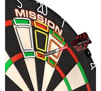 Mission Darts Darryl Fitton's Accuracy Trainer | Dartboard Practice Segments | Including 3 colour levels of Training (BX229)