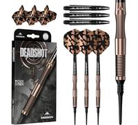 Mission Darts | Dead Shot | Soft Tip Darts | 95% Tungsten | Bronze | 19g
