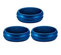 Mission Darts F-Lock Rings | Flight Lock, Blue, 1 Set (X2504)