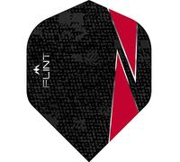 Mission Darts Flint Dart Flights | Strong 100 Micron Spot UV | Standard No2, Red, 1 Set of 3 Flights (#_1xF2092)