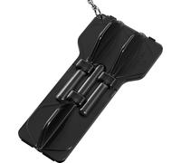 Mission Darts | Force 90 | Moulded Flight/Shaft System | Storage Case | Multiple Colours (Transparent Black)