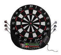 Mission Darts | G220 Electronic Dartboard | Professional Soft Tip | Up to 16 players | 28 Games | Includes 4 Sets of Darts.