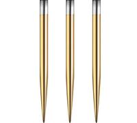 Mission Darts Glide Steel Tip Dart Points | Smooth Plain Spare Points, 34mm, Gold (#_1xX2439)