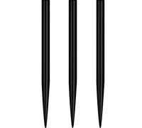 Mission Darts Glide Steel Tip Dart Points | Smooth Plain Spare Points, 36mm, Black (#_1xX2434)