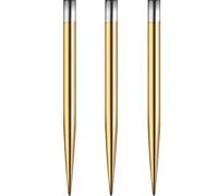 Mission Darts Glide Steel Tip Dart Points | Smooth Plain Spare Points, 36mm, Gold (#_1xX2440)