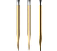 Mission Darts Glide Steel Tip Dart Points | Smooth Plain Spare Points, 38mm, Gold (#_1xX2441)