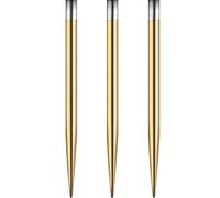 Mission Darts Glide Steel Tip Dart Points | Smooth Plain Spare Points, 40mm, Gold (#_1xX2442)