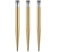 Mission Darts Glide Steel Tip Dart Points | Smooth Plain Spare Points | Personalised, 40mm, Gold (X2442-PERS)