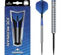 Mission Darts Joe Murnan | 90% Tungsten Steel Tip Darts | Blue Electro plate coating | 22g (D1621)