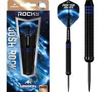 Mission Darts | Josh Rock | Steel Tip | Brass | Black & Blue | 22g