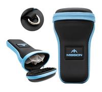 Mission Darts | Kapsule | EVA Case | Black & Blue | Darts Case/Storage Wallet.