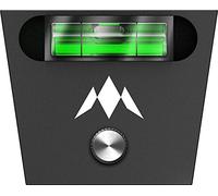 Mission Darts Leveller Pro | Precision Machined Aluminium Dartboard Spirit Level with Fixing Pin (BX277)