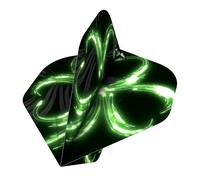 Mission Darts Mission Solo Dart Flight | No2 Standard Shape | 100 Micron, Robyn Byrne, 1 Set of 3 Flights (F4208)