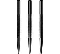 Mission Darts Probe Steel Tip Dart Points | Precision Engineered Spare Points, V2 Black, 36mm (#_1xX2488)