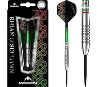 Mission Darts Rhian O'Sullivan | 90% Tungsten Steel Tip Darts | Tungsten Steel Tip Darts | 25g (D1616)