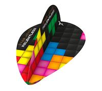 Mission Darts Ryan Joyce Dart Flights | 100 Micron Premium Extra Strong Pear, Multicolor (F3771)