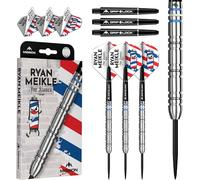 Mission Darts | Ryan Meikle | Steel Tip Darts | 90% Tungsten | Multiple Weights Available (25, Grams)