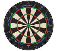 Mission Darts | Samurai 4 | Professional Bristle Dartboard | Knife Wire | White OR Graphite Spider Edition (Graphite)