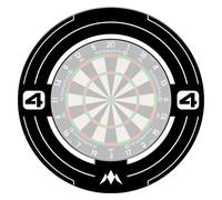 Mission Darts | Samurai 4 | Professional Dartboard Surround | White Edition