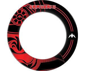 Mission Darts Samurai II Dartboard Professional Surround | Red (SU242)