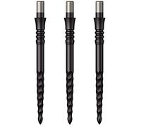 Mission Darts Sniper Points | Lunar FS | Steel Tip Replacement Points | 32mm | Black (X2665)