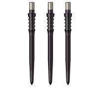 Mission Darts Sniper Points Micro Grip | Steel Tip Replacement Points | 32mm Black