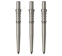 Mission Darts Sniper Points Titan Pro | Steel Tip Replacement Points | 28mm Silver