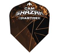 Mission Darts | Solo Dart Flights | 100 Micron | Standard No 6 Shape | Cam Crabtree | Multiple Colours Available. (Bronze)