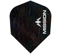 Mission Darts | Solo Dart Flights | 100 Micron | Standard No2 | Available in Multiple Designs. (Labyrinth)