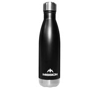 Mission Darts | Stainless Steel Water Bottle | Vacuum Insulated | BPA Free | 12hr Hot & 24hr Cold Drinks | 500ml Capacity | Leakproof | Black