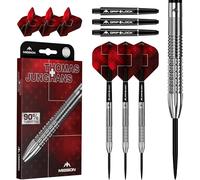 Mission Darts | Thomas Junghans | Steel Tip Darts | 90% Tungsten | Multiple Weights Available (21, Grams)