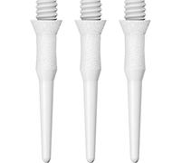 Mission Darts Titan Drift Pro Soft Tip Dart Points | 2ba Plastic Softip, White, 50 Points (X9164)