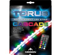Mission Darts Torus Dartboard Lighting | System 360 LED | Replacement Led Colour + Remote (X1062)