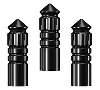 Mission Darts Unisex - Adult F-Protect Dart Flight Protector, Black, 5 Sets (15)
