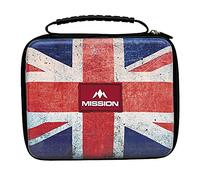 Mission Darts W135 Freedom | Premium Darts Case with EVA Material, Union Jack, Luxor XL