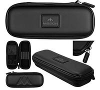 Mission Darts W190 Freedom | Premium Darts Case with EVA Material, Black/Black, Slim