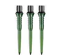 Mission Darts X2624 Titan Pro | 30mm Grooved Titanium Dart Tip Conversion Point, Gradient Green
