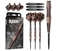 Mission Darts | Dead Shot | Steel Tip Darts | 95% Tungsten | Bronze | Multiple Weights