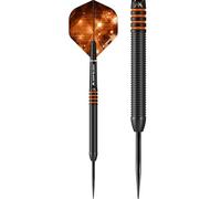 Mission Deep Impact M4 |80% Tungsten Steel Tip Darts Set | Black Titanium Coating | Orange