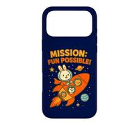 Mission Fun Possible: Cute Astronaut Bunny & Space Crew Case for iPhone 17 Pro Max