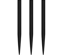 Mission Glide Dart Points - Replacement Smooth Points (Black, 34mm)