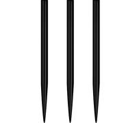 Mission Glide Dart Points - Replacement Smooth Points (Black, 40mm)