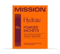 Mission Hydrate Matcha Powder (Orange & Yerba Maté) 15 Sachets