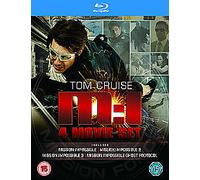 MISSION IMPOSSIBLE 1-4 BLU-RAY BOXSET. NEW REGION 2 DVD