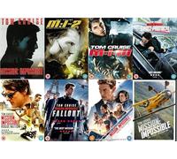 Mission Impossible 1-8 Collection DVD - Mission Impossible 1 / 2 / 3 / 4 / Ghost Protocol / Rouge Nation / Fallout / Dead Reckoning / The Final Reckoning DVD - Mission Impossible Complete 8 Film DVD