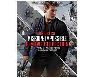 Mission: Impossible 6-Movie Collection: M:I / M:I-2 / M:I-3 / M:I-Ghost Protocol / M:I-Rogue Nation / M:I-Fallout (7 Blu-Ray)